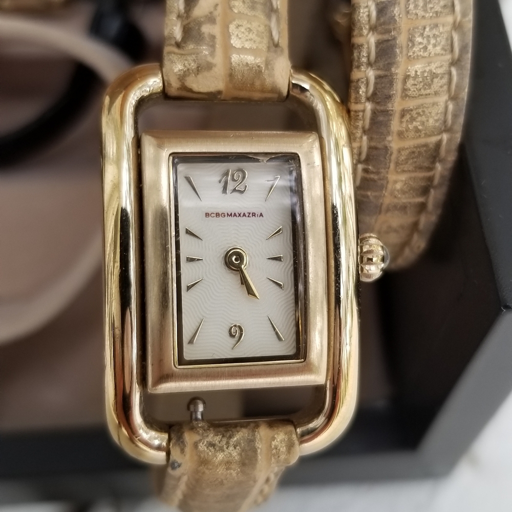 BCBG MAXZARIA watch 3 exchangeable bands